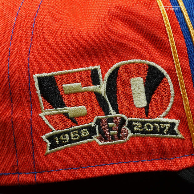 New Era 59Fifty Corduroy Crown Cincinnati Bengals 50th Anniversary