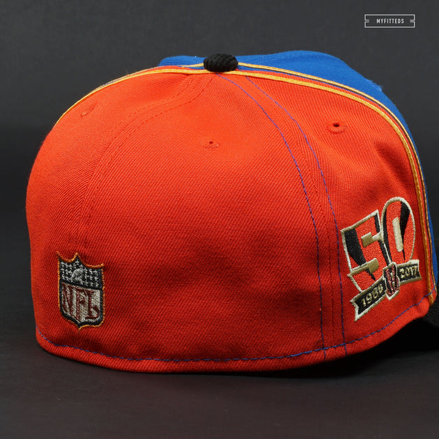 New Era 59Fifty Cincinnati Bengals 50th Anniversary Patch