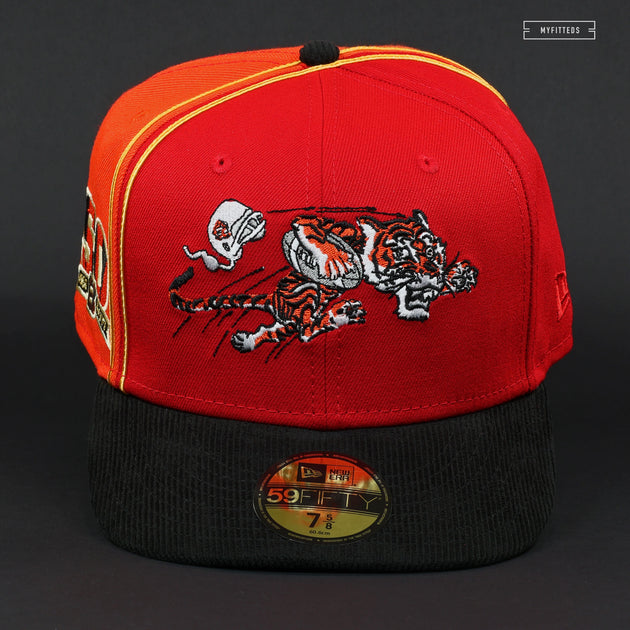 New Era 59Fifty Cincinnati Bengals 50th Anniversary Patch Alternate Ha