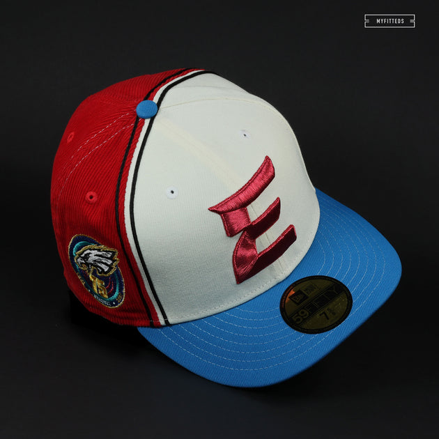 Chicago Cubs New Era Americana Patch 59FIFTY Fitted Hat - Red