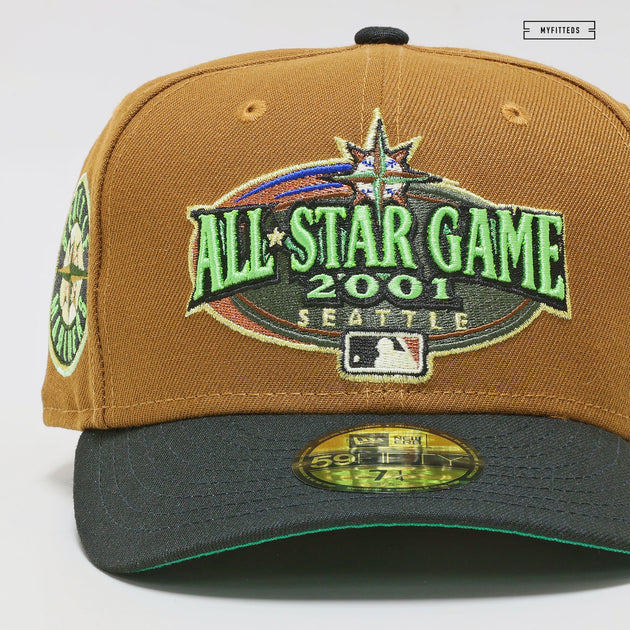 New Era Seattle Mariners All Star Game 2001 Pink Edition 59Fifty Fitted Cap, EXCLUSIVE HATS, CAPS