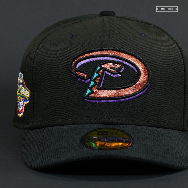 New Era Arizona Diamondbacks 59Fifty World Series 2001 Black Fitted Hat Cap