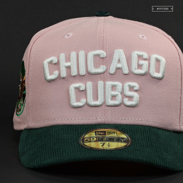 Chicago Cubs Clark The Bear Logo Red New Era Fitted Hat – CapsuleHats