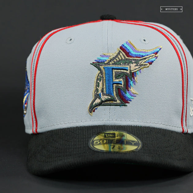 New Era 59FIFTY MLB Florida Marlins City Transit Fitted Hat 7 1/2