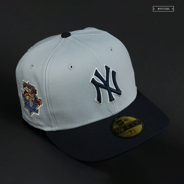 New Era 59FIFTY New York Yankees 1996 World Series Patch Jersey Hat - Navy, Grey Navy/Grey / 7