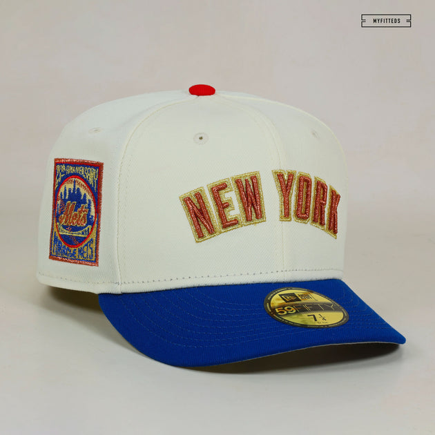 NEW YORK METS 25TH ANNIVERSARY NEW ERA 59FIFTY FITTED (ORANGE UNDER –
