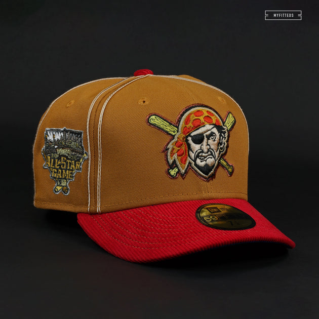 7 1/2 Pittsburgh Pirates Two Tone Yellow Brown Red 59fifty