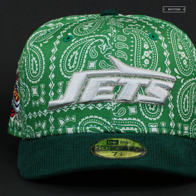 Myfitteds Jets Fitted Hat 7 1/4