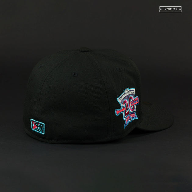 BIRMINGHAM BARONS 20TH ANNIVERSARY LAVENDER BRIM NEW ERA FITTED HAT –  Sports World 165