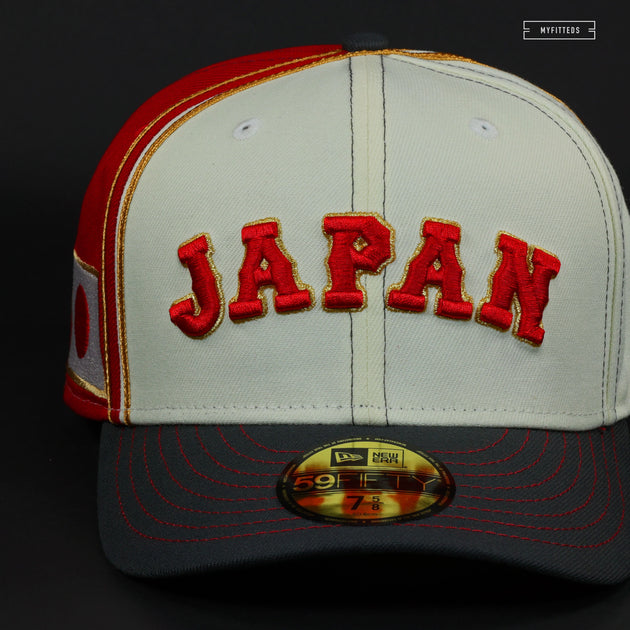 JAPAN 2023 WORLD BASEBALL CLASSIC DIAGONAL BLOCK NEW ERA FITTED CAP –  SHIPPING DEPT