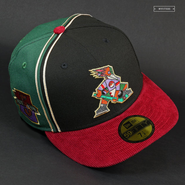 TUCSON PADRES TRIPLE A BBALL NEW ERA 59FIFTY FITTED (GREEN UNDER