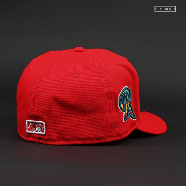 Rochester Red Wings White Home Adjustable Cap
