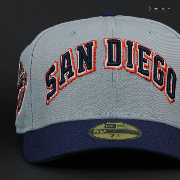 SAN DIEGO PADRES 1998 ROAD JERSEY INSPIRED NEW ERA FITTED CAP MYFITTEDS