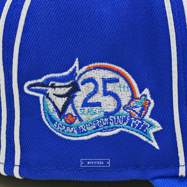 TORONTO BLUE JAYS 25TH ANNIVERSARY MORDECAI NEW ERA FITTED CAP – SHIPPING  DEPT