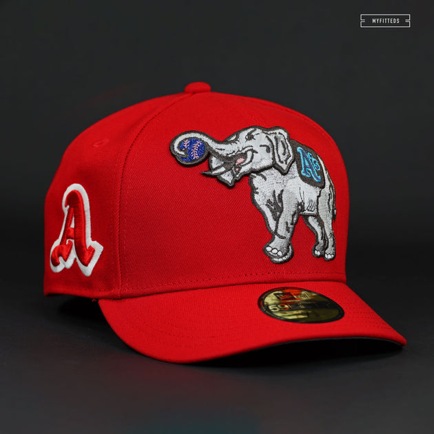 NEW ERA FLYING ELEPHANT PHILADELPHIA ATHLETICS FITTED HAT (LIGHT