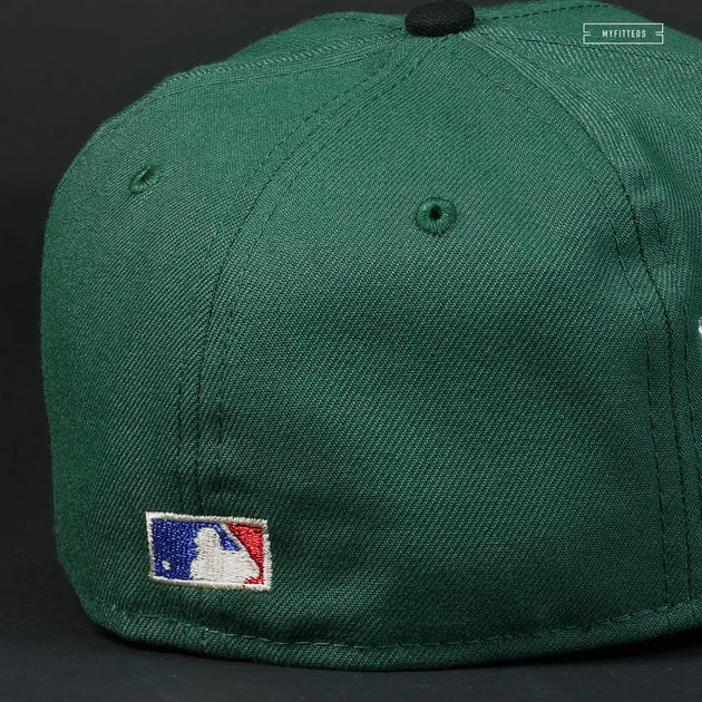 Boston Red Sox 1999 All Star Game New Era 59FIFTY Fitted Hat (Stone Black Green Under BRIM) 7 1/2