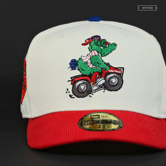 PHILADELPHIA PHILLIES PHILLIE PHANATIC MASCOT PACK NEW ERA FITTED CA –  SHIPPING DEPT