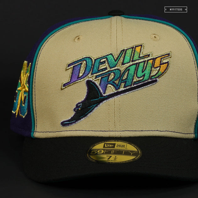 7 5/8 fitted hat new era Tampa Bay devil rays (cap city)