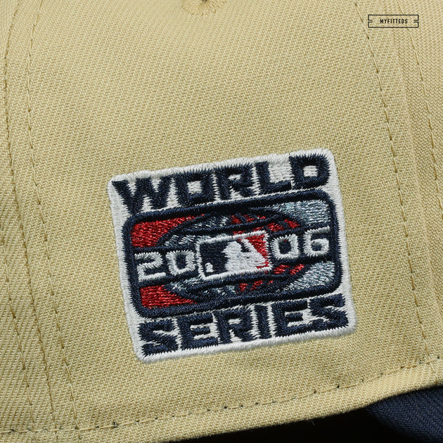 Shop New Era Kids' 59Fifty Detroit Tigers 2006 World Series Patch Hat  70659096 blue