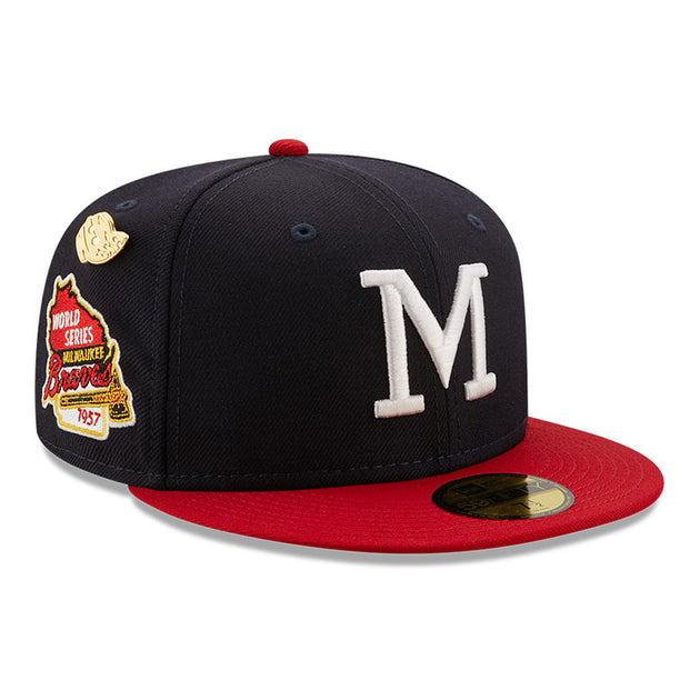 MILWAUKEE BRAVES LOGO HISTORY NEW ERA FITTED CAP – MYFITTEDS