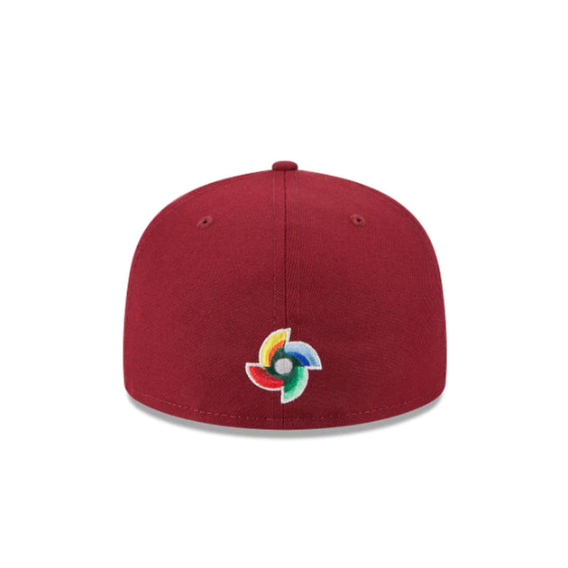 Men's Venezuela Baseball New Era Red 2023 World Baseball Classic 59FIFTY  Fitted Hat