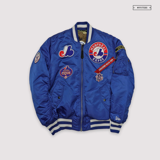 New Era x Alpha Industries Montreal Expos MA-1 Bomber Jacket