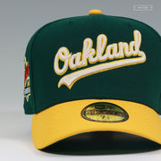 OAKLAND ATHLETICS 1989 WORLD SERIES BATTLE OF THE BAY CHAIN STITCHED NEW ERA FITTED CAP