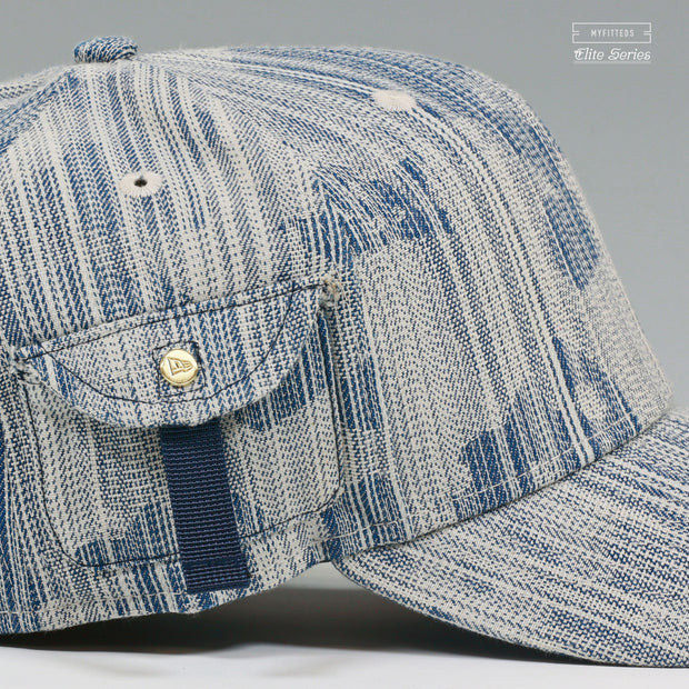 NEW YORK YANKEES ELITE SERIES DENIM TEARS X CPFM X LEVIS INSPIRED NEW ERA FITTED CAP