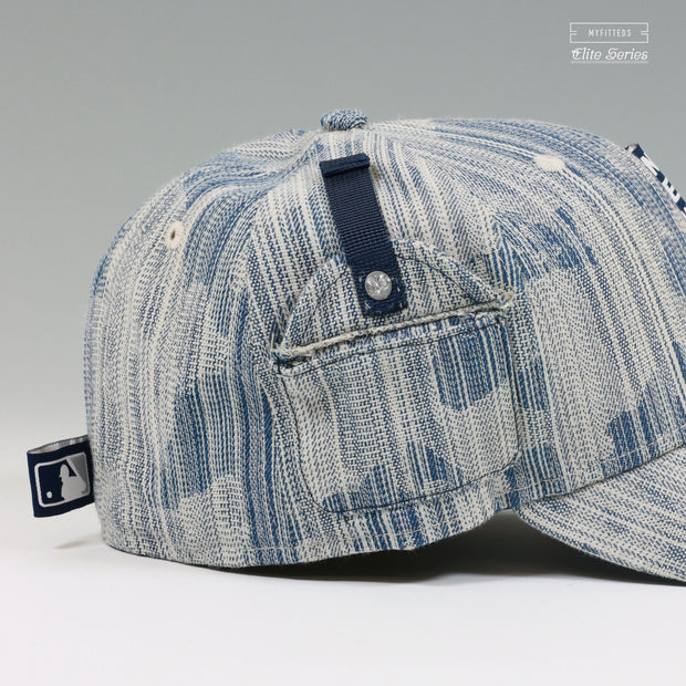 NEW YORK YANKEES ELITE SERIES DENIM TEARS X CPFM X LEVIS INSPIRED NEW ERA FITTED CAP