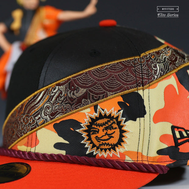 JACKSONVILLE SUNS ELITE SERIES BANPRESTO NAURTO SHPPUDEN ANIME 20TH ANNIVERSARY NEW ERA HAT