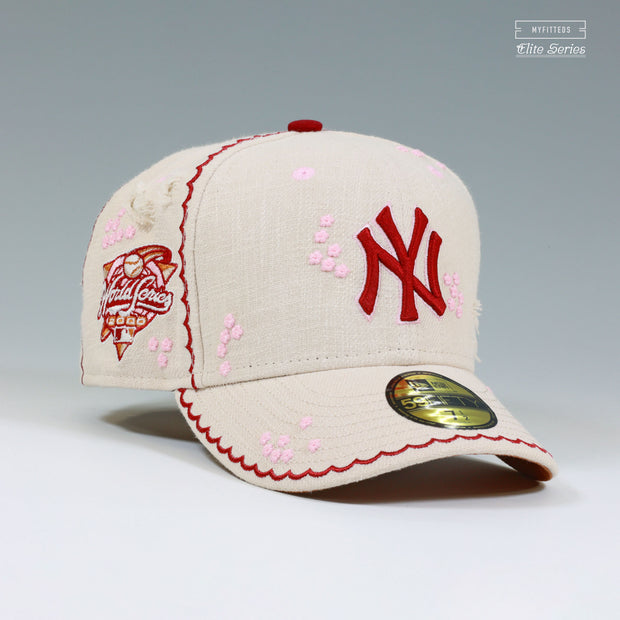 NEW YORK YANKEES 2000 WORLD SERIES VALENTINE'S DAY ELITE SERIES NEW ERA FITTED CAP