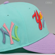 NEW YORK YANKEES PASTEL GRADIENCE VERDY X ISHOD INSPIRED NEW ERA FITTED CAP