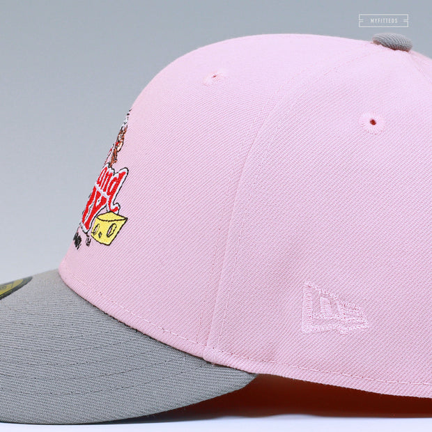 TOM AND JERRY™ 85TH ANNIVERSARY FRENEMIES FOREVER PALE PINK NEW ERA FITTED CAP