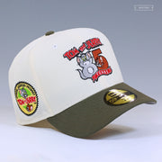 TOM AND JERRY™ 85TH ANNIVERSARY OFFICIAL LICENSED PRODUCT OFF WHITE NEW ERA CAP