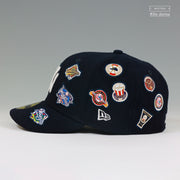 NEW YORK YANKEES WORLD SERIES AND MILESTONES VARSITY JACKET ELITE SERIES NEW ERA CAP