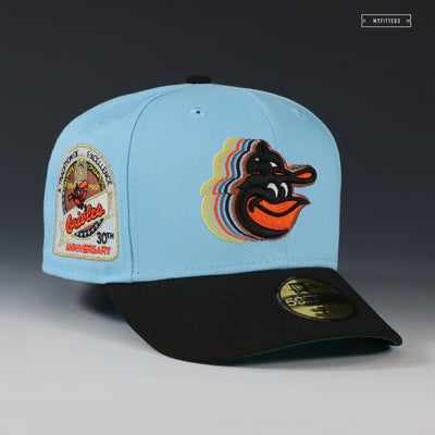 BALTIMORE ORIOLES 1983 WORLD SERIES CHAMPIONS 30TH ANNIVERSARY CASCADING NEW ERA HAT