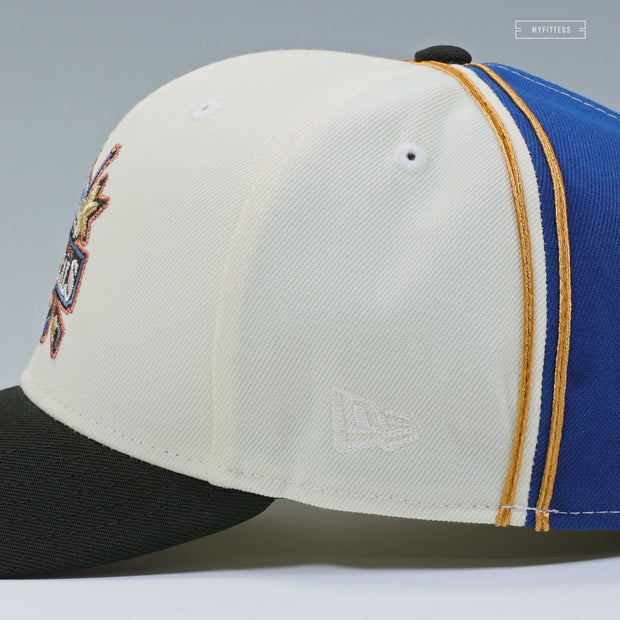 WASHINGTON CAPITALS 40TH & 30TH ANNIVERSARY REVERSE RETRO DIAGONAL BLOCK NEW ERA CAP