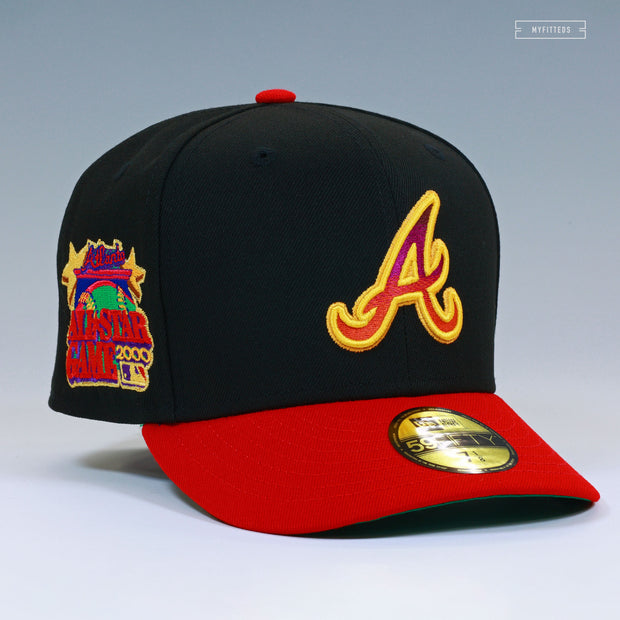 ATLANTA BRAVES 2000 ALL-STAR GAME EARTHBOUND SNES INSPIRED NEW ERA FITTED CAP