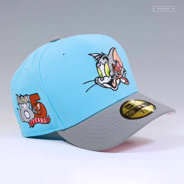 TOM AND JERRY™ 85TH ANNIVERSARY DAYLIGHT MORNING GLORY NEW ERA FITTED CAP