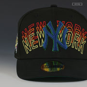 NEW YORK YANKEES 1996 WORLD SERIES SPACE INVADERS INSPIRED NEW ERA FITTED CAP