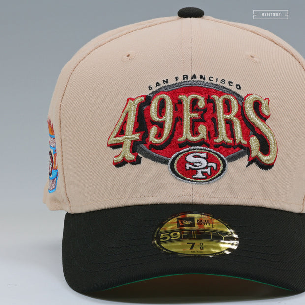 SAN FRANCISCO 49ERS SUPER BOWL XXIX CHAMPIONS RIPENED PEACH NEW ERA FITTED CAP