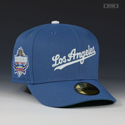LOS ANGELES DODGERS DODGER STADIUM 40TH ANNIVERSARY WEATHERED LOOK NEW ERA HAT