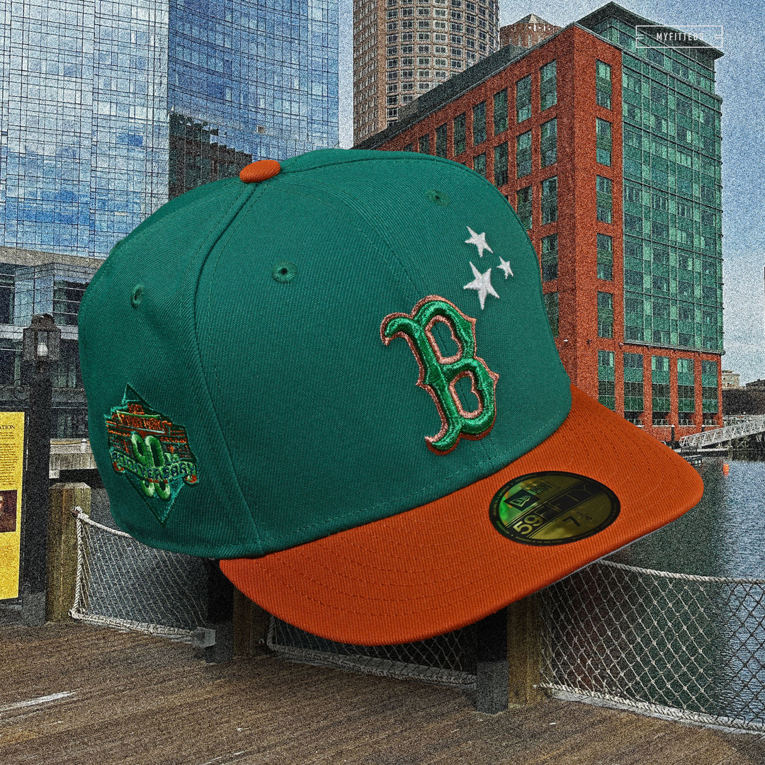 Red sox fitted hats sales