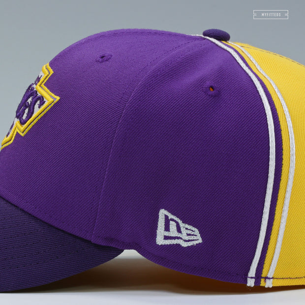LOS ANGELES KINGS REVERSE RETRO DIAGONAL BLOCK CONCORD NEW ERA FITTED CAP