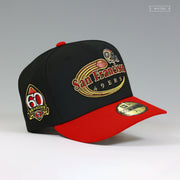 SAN FRANCISCO 49ERS 60TH ANNIVERSARY THE SWIRL NEW ERA FITTED CAP