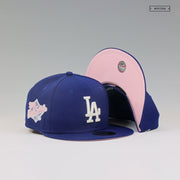 LOS ANGELES DODGERS 1988 WORLD SERIES SHY PINK NEW ERA HAT