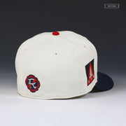 NEW ENGLAND REVOLUTION 1996 RETRO OFF WHITE NEW ERA FITTED CAP