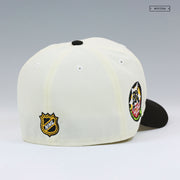 BOSTON BRUIN 1996 NHL ALL-STAR GAME OFF WHITE HIGHLIGHTER YELLOW NEW ERA FITTED CAP