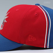 NEW YORK RANGERS LADY LIBERTY REVERSE RETRO 2.0 75TH ANNIVERSARY DIAGONAL BLOCK NEW ERA CAP