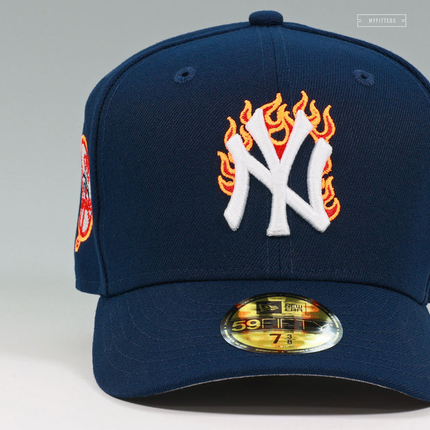 NEW YORK YANKEES HEARTS ON FIRE NEW YEAR NEW TEAM NEW ERA FITTED CAP